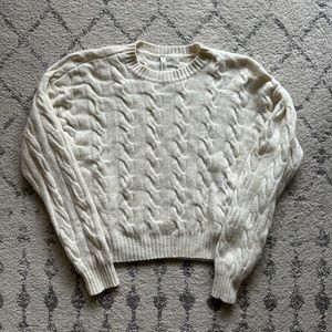 Aritzia The Group By Babaton Cable Knit Sweater - size S